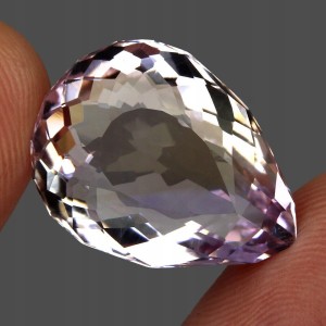 Kamień naturalny ametryn 18.57ct IF dwukolorowy