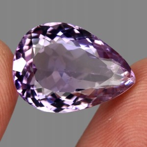 Kamień naturalny ametryn 18.8ct VVS dwukolorowy